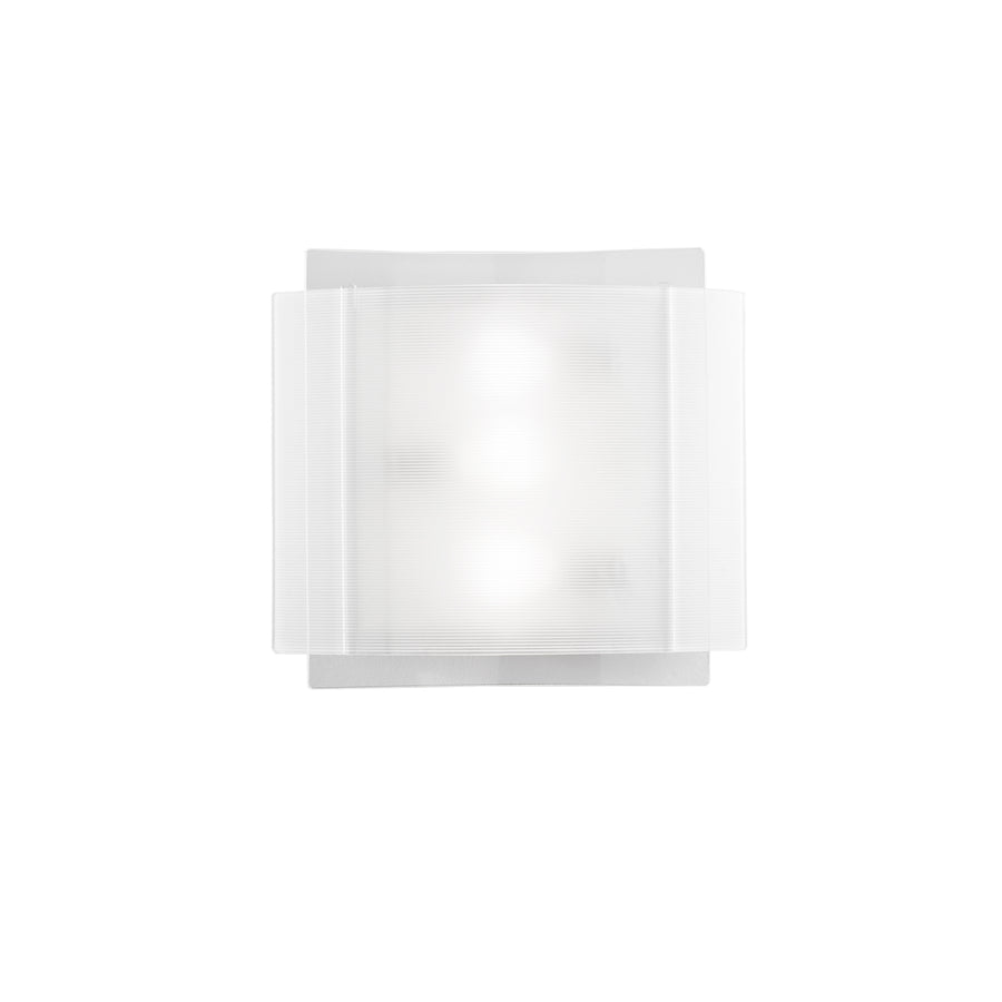 PLAFONIERA RIGHE BIANCA 3XE27 38X7,5X35CM