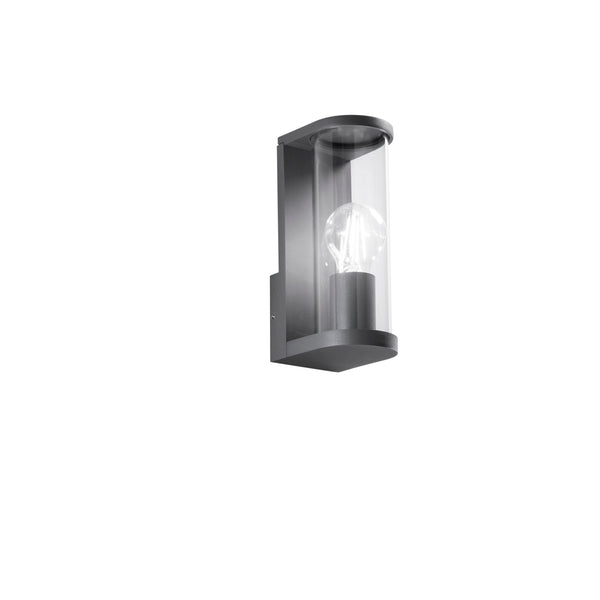 APPLIQUE ROSEN ANTRACITE IN ALLUMINIO+VETRO 1XE27 IP44 119X83X222MM