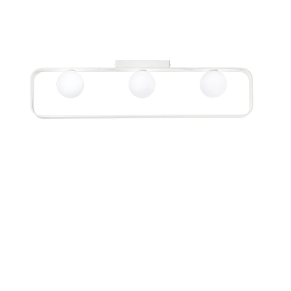 PLAFONIERA ROXY BIANCA 3XG9 80X10X20,5CM