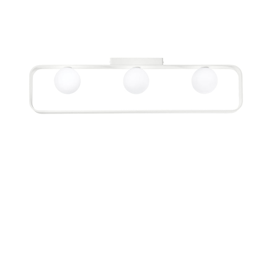 PLAFONIERA ROXY BIANCA 3XG9 80X10X20,5CM