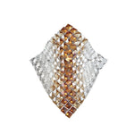 APPLIQUE RUMBA TRASPARENTI/AMBRA 1XG9 25X14X29CM
