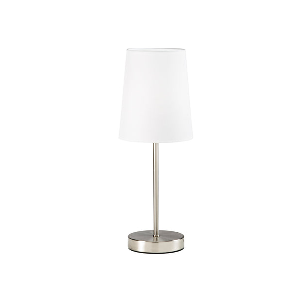 LAMPADA DA TAVOLO SALLY NICKEL 1XE14 15X15X41,8CM