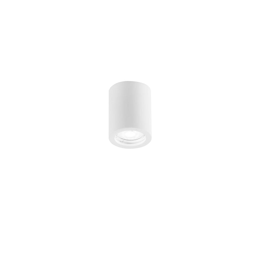 PLAFONIERA SPACE TONDA BIANCA 1XGU10 13,4X16CM