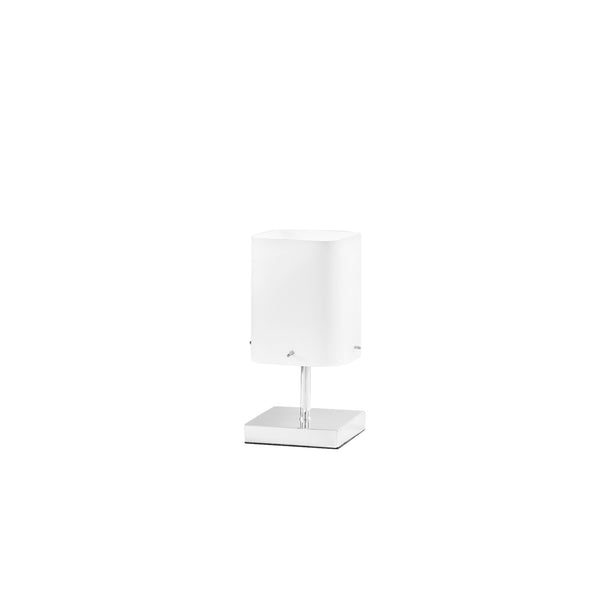 LUME SQUARE BIANCO 1XE27 12X12X29CM