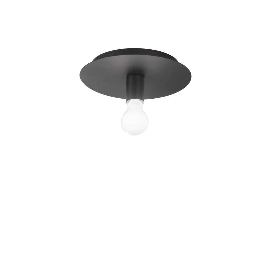 PLAFONIERA STRIKE NERA 1XE27 25X25X86CM