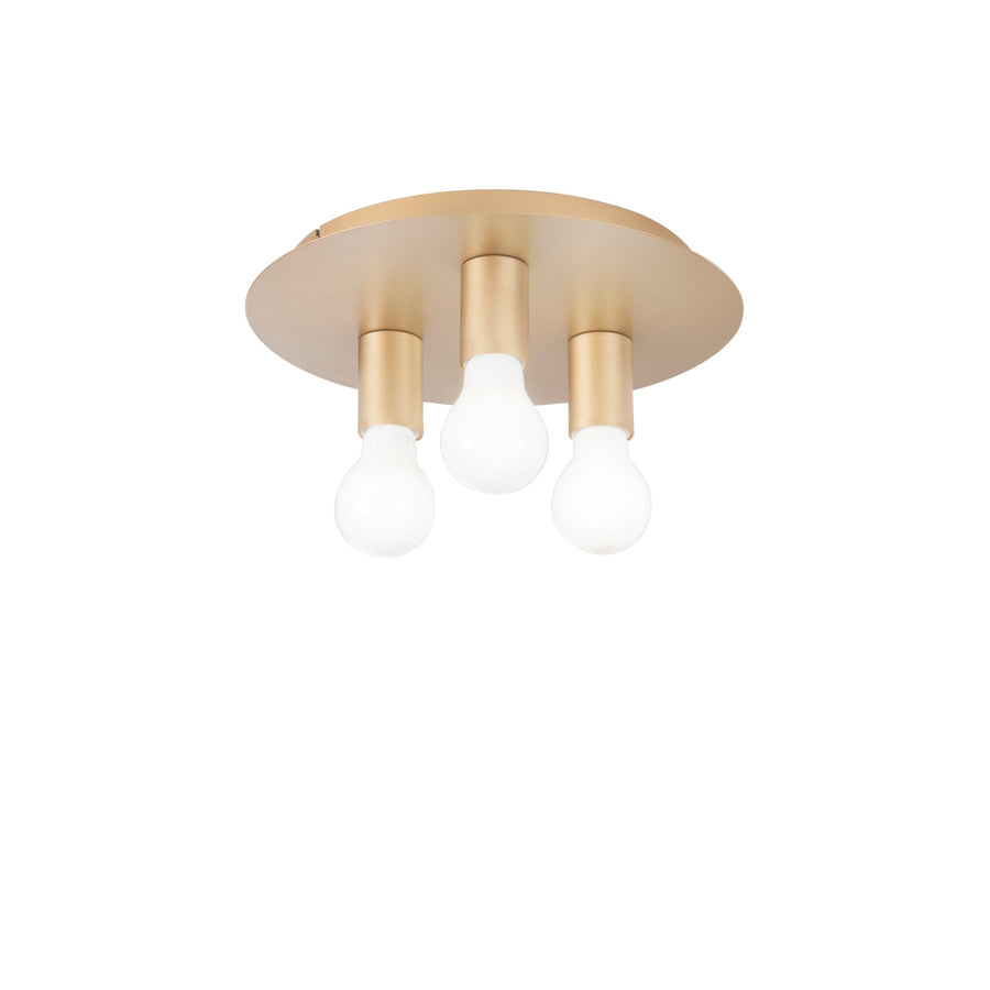 PLAFONIERA STRIKE ORO 3XE27 30X30X86CM