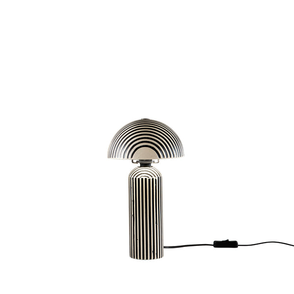 LUME TANZANIA IN CERAMICA NERO 1XE14 MAX 25W MISURA TOTALE D20XH32,1CM