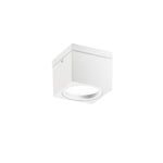 PLAFONIERA TOWER BIANCA QUADRATA 1XGX53 IP54 9X9X7,2CM