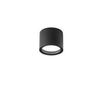 PLAFONIERA TOWER NERA TONDA 1XGX53 IP54 9X7,2CM