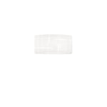 APPLIQUE TRYGO BIANCA IN PMMA 16W 1150LM CCT 3000/4000/6500K 30X15CM*5.5CM