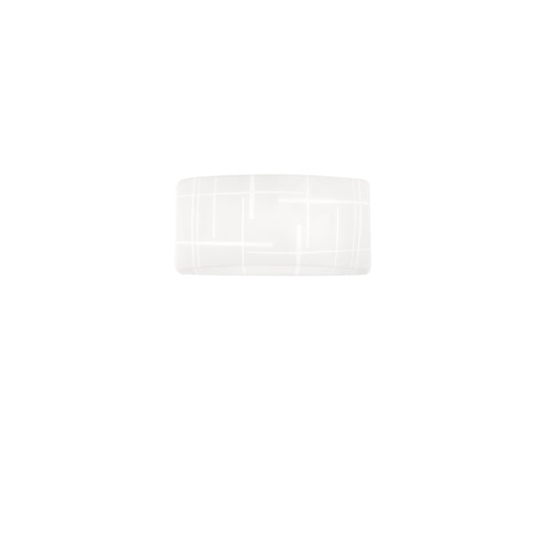 APPLIQUE TRYGO BIANCA IN PMMA 16W 1150LM CCT 3000/4000/6500K 30X15CM*5.5CM