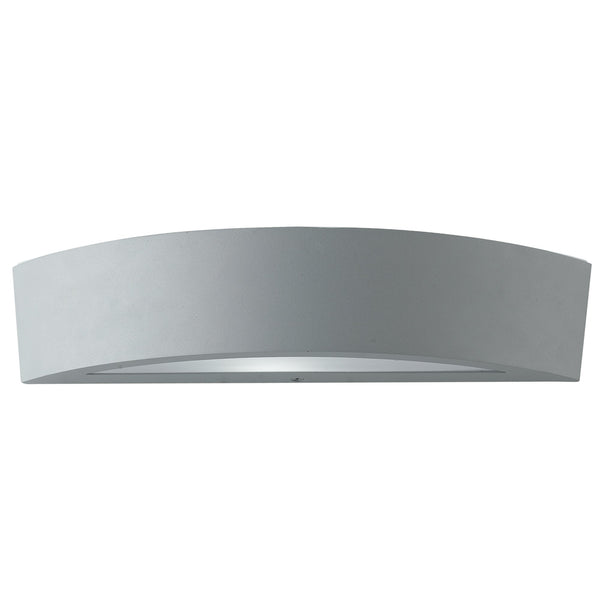 APPLIQUE BIEMISSIONE TUCSON SILVER 2XE14 IP44 36X9,6X7,5CM