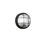 PLAFONIERA TURTLE NERA TONDA 1XE27 IP54 18,5X10X5CM