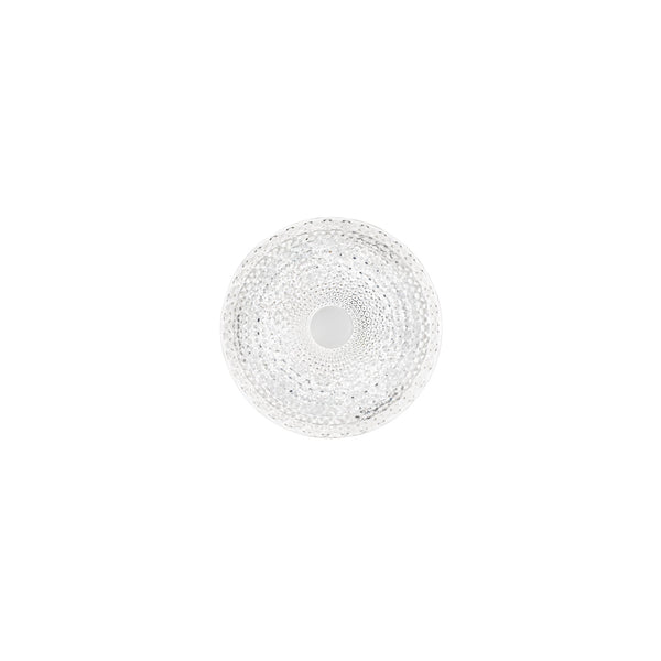 PLAFONIERA LED UNIKA IN ACRILICO BIANCO CON DIFFUSORE EFFETTO DIAMANTATO 18W 2430LM CCT 3000/4000/6500K 29X7,5X29CM
