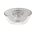 PLAFONIERA VIENNA CROMO 4XE14 45X22CM