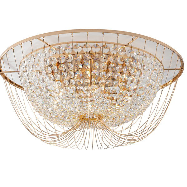 PLAFONIERA VIENNA ORO 6XE14 60X24CM