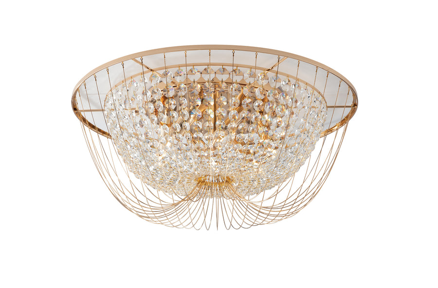 PLAFONIERA VIENNA ORO 6XE14 60X24CM