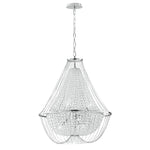 SOSPENSIONE VIENNA CROMO 6XE14 60X120CM