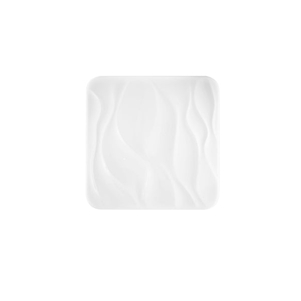 PLAFONIERA LED WAVE BIANCA 24W 3240LM CCT 3000/4000/6500K 43X8,5X43CM