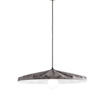 SOSPENSIONE WIMBLEDON IN FELTRO GRIGIO CAVO 2M PARALUME 69CM 1XE27