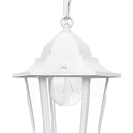 SOSPENSIONE MILANO BIANCA 1XE27 IP44 17X84CM