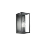 APPLIQUE MIRAGE ANTRACITE 1XE27 IP44 13X13X23CM