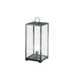 LUME MIRAGE ANTRACITE 1XE27 IP44 25X25X53CM CAVO 250CM