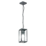 SOSPENSIONE MIRAGE ANTRACITE 1XE27 IP44 13X13X90CM