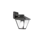 APPLIQUE DOWN PRISMA ANTRACITE 1XE27 IP44 16X19,1X21,8CM