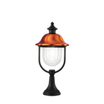 LUME VENEZIA NERO/RAME 1XE27 IP44 25X53,8CM