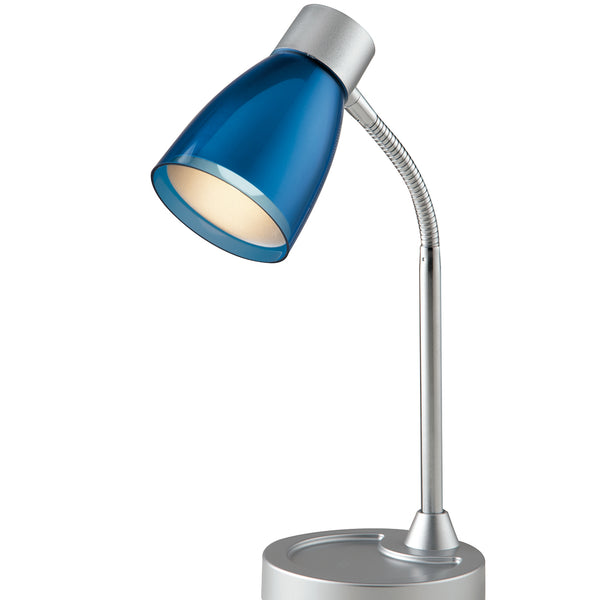 LAMPADA DA TAVOLO ARKIMEDE ORIENTABILE BLU 1XE14 13,5X36CM