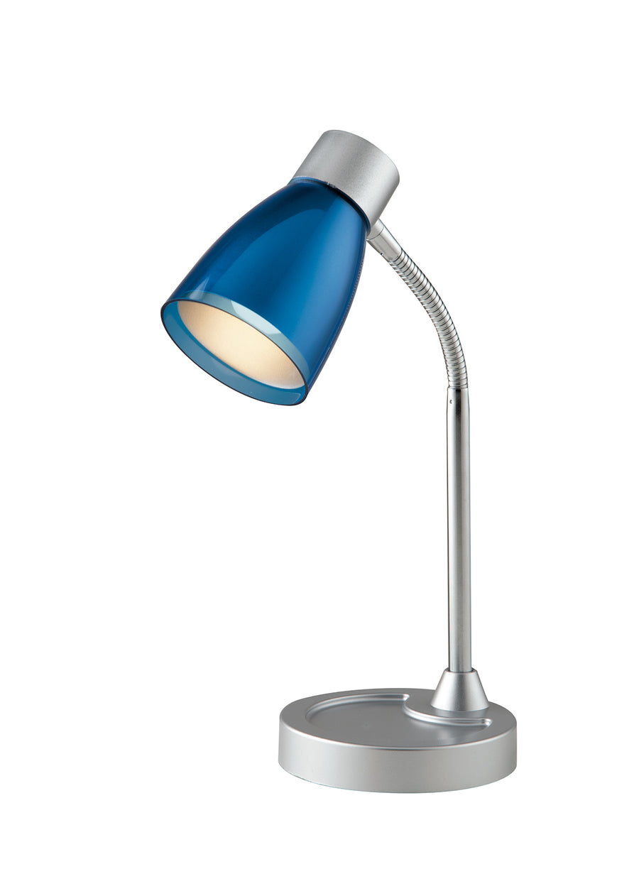 LAMPADA DA TAVOLO ARKIMEDE ORIENTABILE BLU 1XE14 13,5X36CM