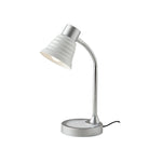 LAMPADA DA TAVOLO LEONARDO BIANCA 1XE14 13X39CM