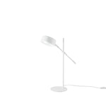 LAMPADA DA TAVOLO EIFFEL IN METALLO BIANCO CON PUNTO LUCE ORIENTABILE 1XE14 59,5X42X42CM