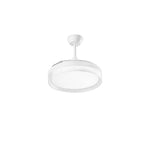 PLAFONIERA LED VENTILATORE ALBATROS PALE RETRATTILI BIANCO 36W 4668LM CCT 106,6X50CM
