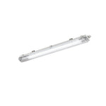 PLAFONIERA STAGNA LED ATLANTIC SILVER 1XT8 INCLUSO IP65 60CM