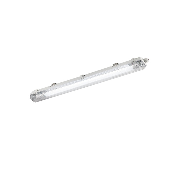 PLAFONIERA STAGNA LED ATLANTIC SILVER 1XT8 INCLUSO IP65 60CM