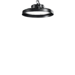 PLAFONIERA LED AVROCAR NERA IN ALLUMINIO 200W 30000LM 4000K D305MM