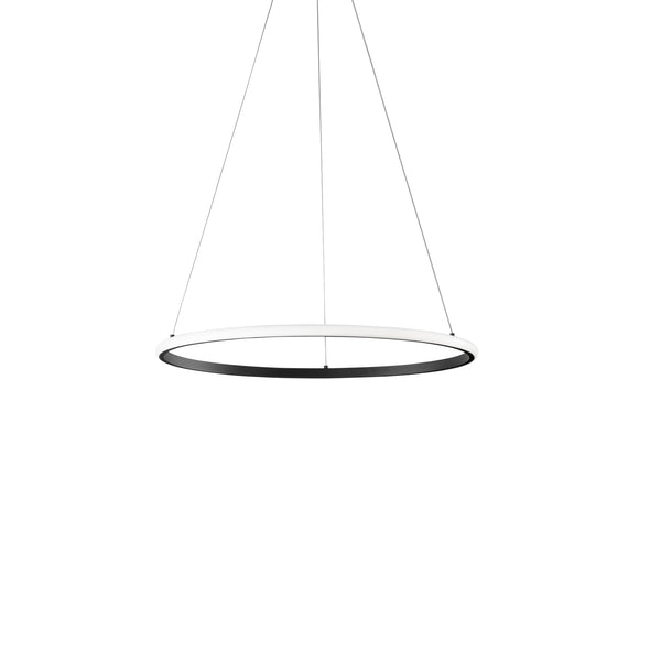 SOSPENSIONE LED AXIS NERA 31W 3300LM CCT 60X150CM