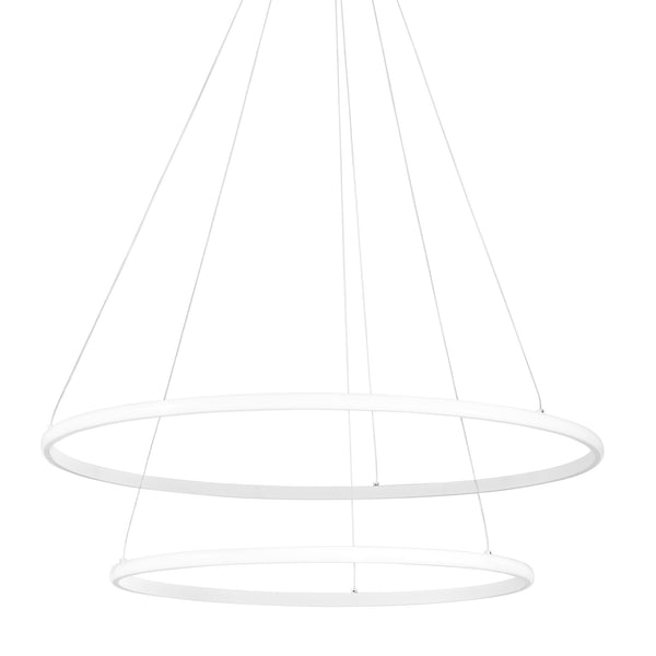 SOSPENSIONE LED AXIS BIANCA 70W 7700LM CCT 80/60X150CM