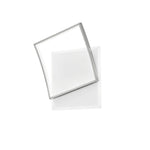 PLAFONIERA LED AYRTON QUADRATA NICKEL 42W 5200LM CCT 37X10X42CM