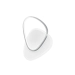 PLAFONIERA LED AYRTON TONDEGGIANTE NICKEL 42W 4500LM CCT 35X7X45CM