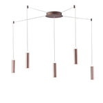 PLAFONIERA LED CANDLE BRONZO 35W 3600LM 4000K 400X20X4CM