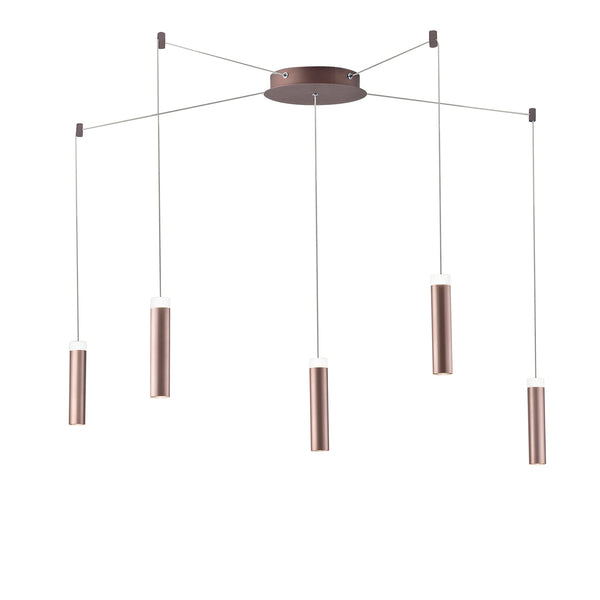 PLAFONIERA LED CANDLE BRONZO 35W 3600LM 4000K 400X20X4CM