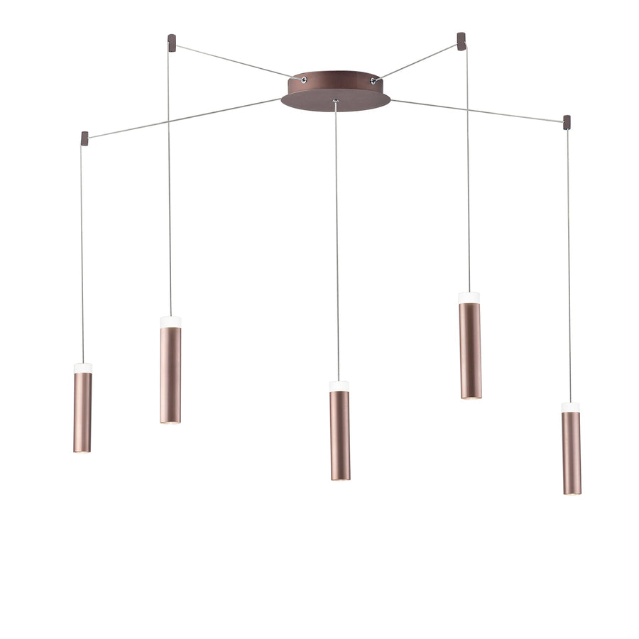 PLAFONIERA LED CANDLE BRONZO 35W 3600LM 4000K 400X20X4CM