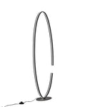 PIANTANA LED CLARKE NERA 25W 3650LM 3000K 42X4X133CM