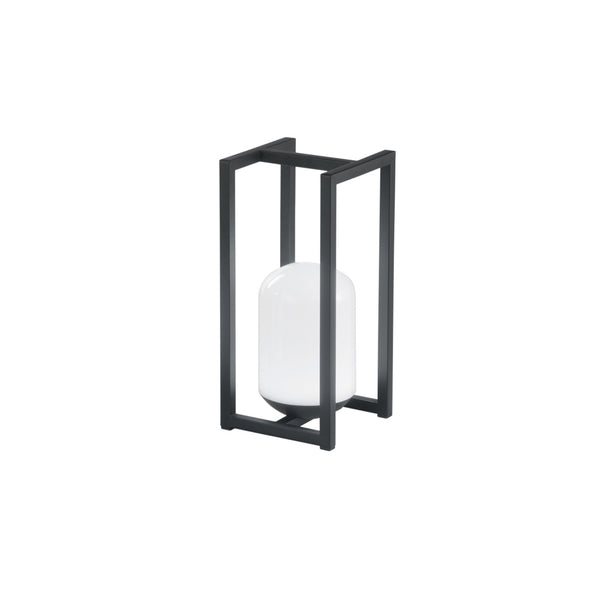 LAMPADA RICARICABILE LED CLIMAX NERA 2W 140LM 4000K IP54 16X16X35,4CM