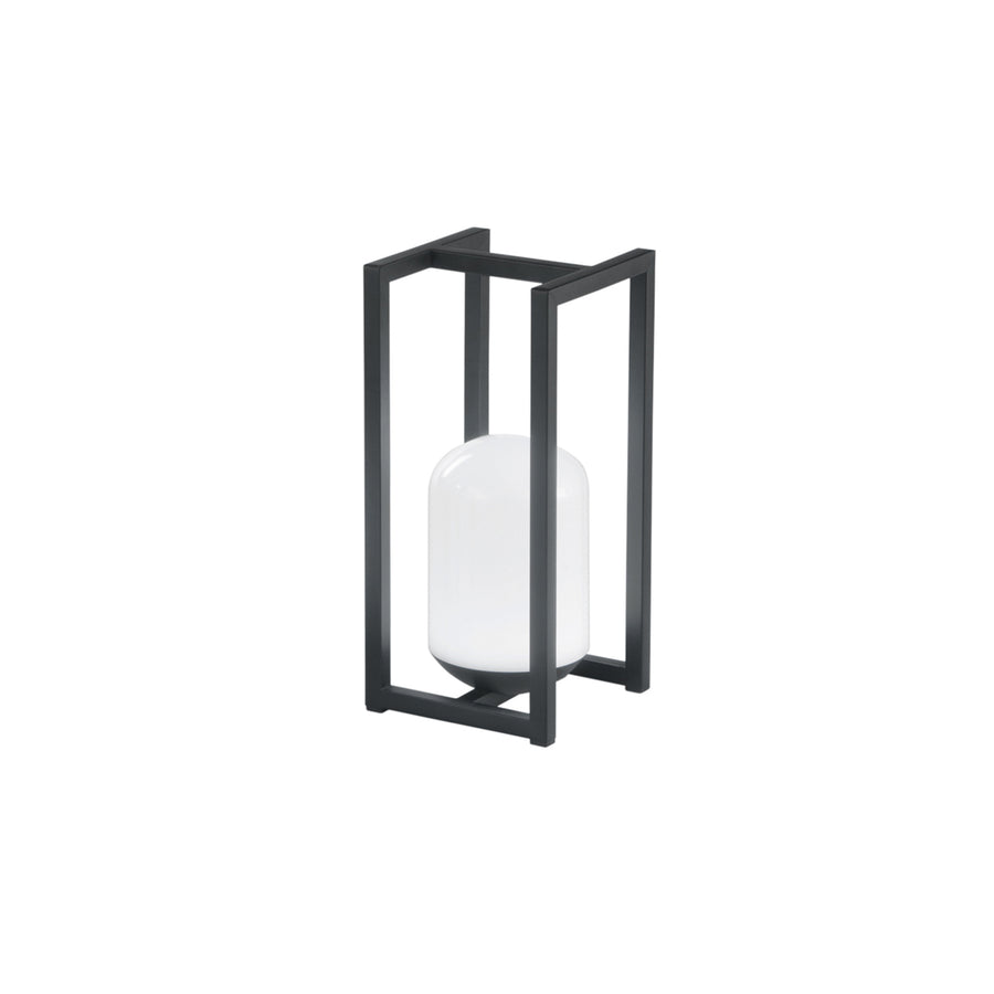 LAMPADA RICARICABILE LED CLIMAX NERA 2W 140LM 4000K IP54 16X16X35,4CM