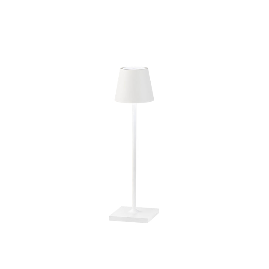 LAMPADA DA TAVOLO RICARICABILE LED DRINK BIANCA 1,5W 165LM 3000K DIMM. IP54 7X25CM