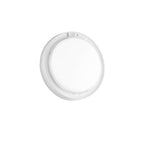 PLAFONIERA LED DI EMERGENZA EDISON IN PLASTICA 18W 1800LM 3CCT D.222X48MM